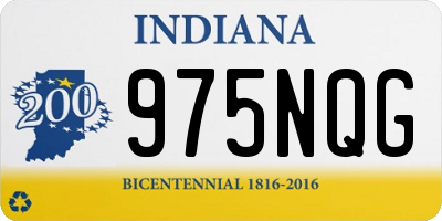 IN license plate 975NQG