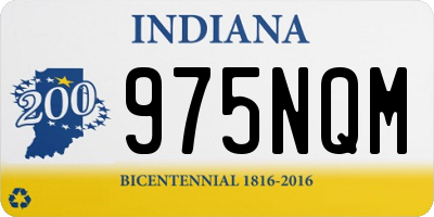 IN license plate 975NQM