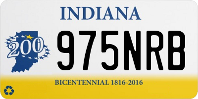 IN license plate 975NRB