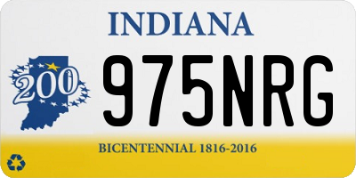 IN license plate 975NRG