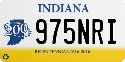 IN license plate 975NRI