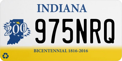 IN license plate 975NRQ