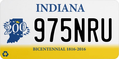 IN license plate 975NRU