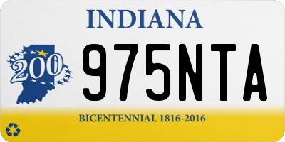 IN license plate 975NTA