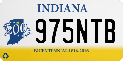 IN license plate 975NTB