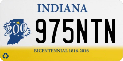 IN license plate 975NTN