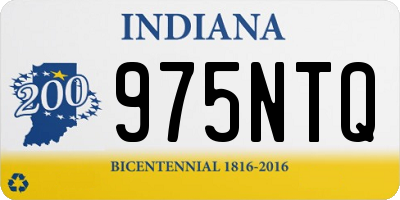 IN license plate 975NTQ