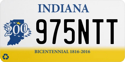 IN license plate 975NTT