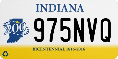 IN license plate 975NVQ
