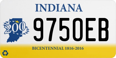 IN license plate 975OEB