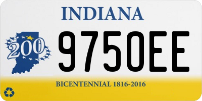 IN license plate 975OEE