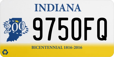 IN license plate 975OFQ