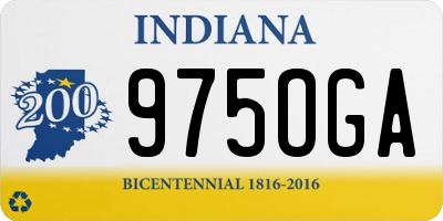 IN license plate 975OGA