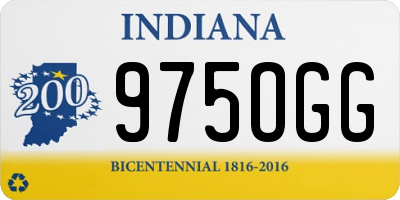 IN license plate 975OGG
