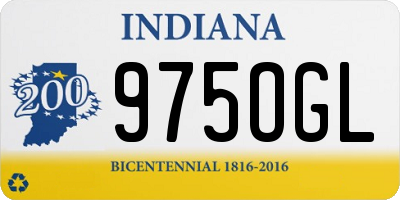 IN license plate 975OGL