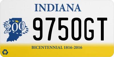 IN license plate 975OGT