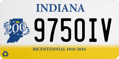 IN license plate 975OIV