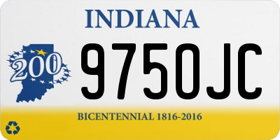 IN license plate 975OJC