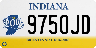 IN license plate 975OJD