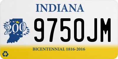 IN license plate 975OJM
