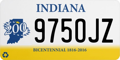 IN license plate 975OJZ
