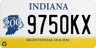 IN license plate 975OKX
