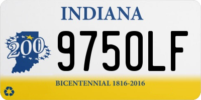 IN license plate 975OLF