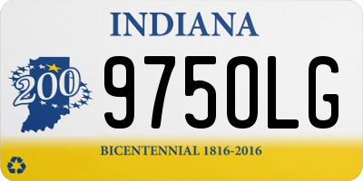 IN license plate 975OLG