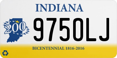 IN license plate 975OLJ