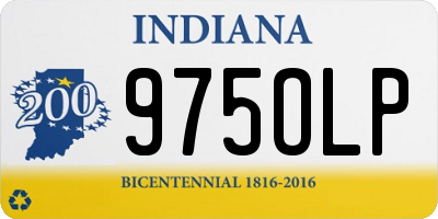IN license plate 975OLP