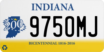 IN license plate 975OMJ