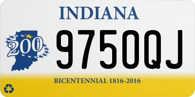 IN license plate 975OQJ
