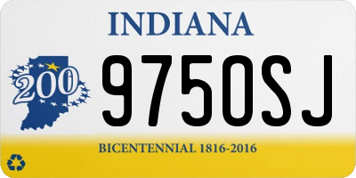 IN license plate 975OSJ