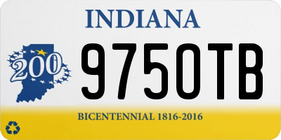 IN license plate 975OTB