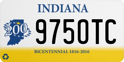 IN license plate 975OTC