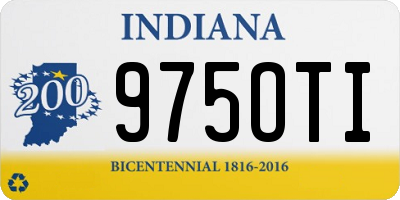 IN license plate 975OTI