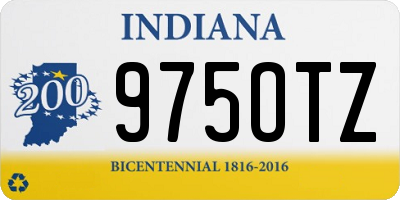 IN license plate 975OTZ