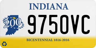 IN license plate 975OVC