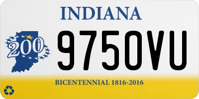 IN license plate 975OVU
