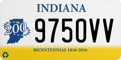 IN license plate 975OVV
