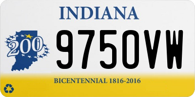IN license plate 975OVW
