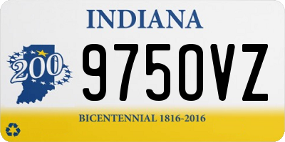 IN license plate 975OVZ