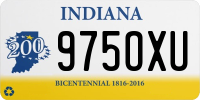 IN license plate 975OXU