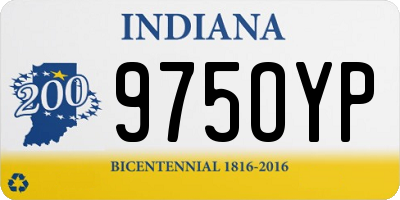 IN license plate 975OYP