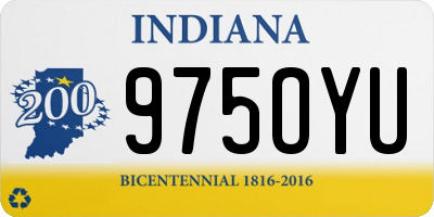 IN license plate 975OYU