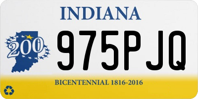 IN license plate 975PJQ