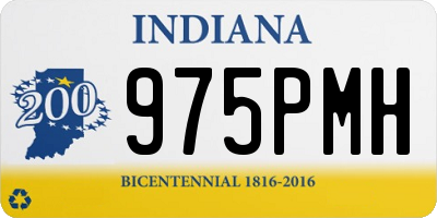 IN license plate 975PMH