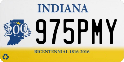 IN license plate 975PMY