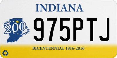 IN license plate 975PTJ
