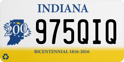 IN license plate 975QIQ